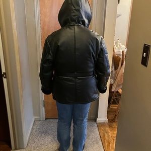 Women’s leather jacket